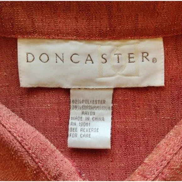 Doncaster Top Womens 10 Button Up - Picture 4 of 11